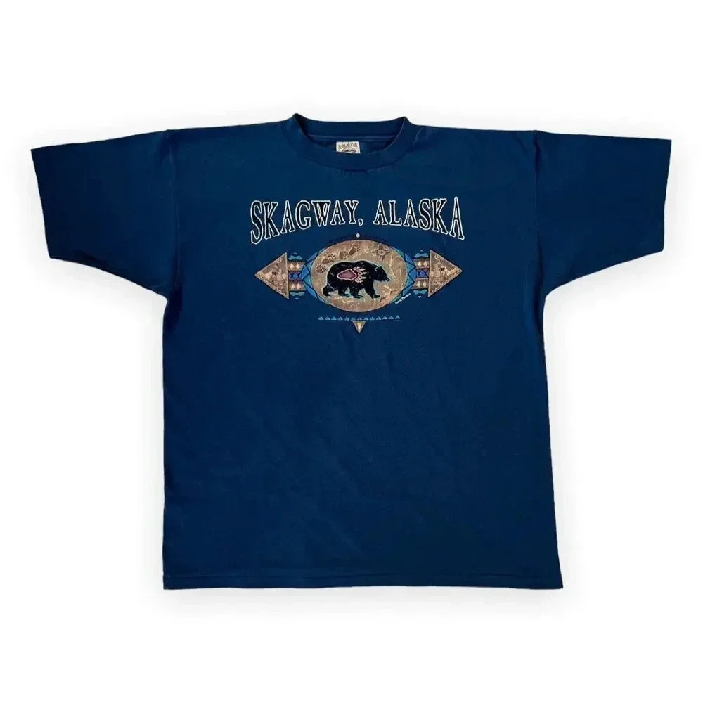 𝅺VINTAGE Alaska Single Stitch T-Shirt